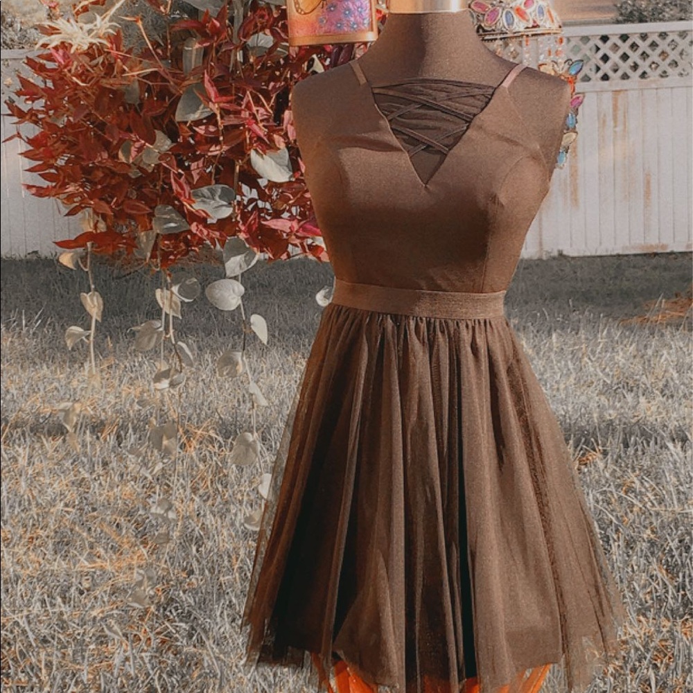 Black homecoming dress